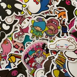 Mystery Sanrio Sticker Scoop 5pc Per Scoop
